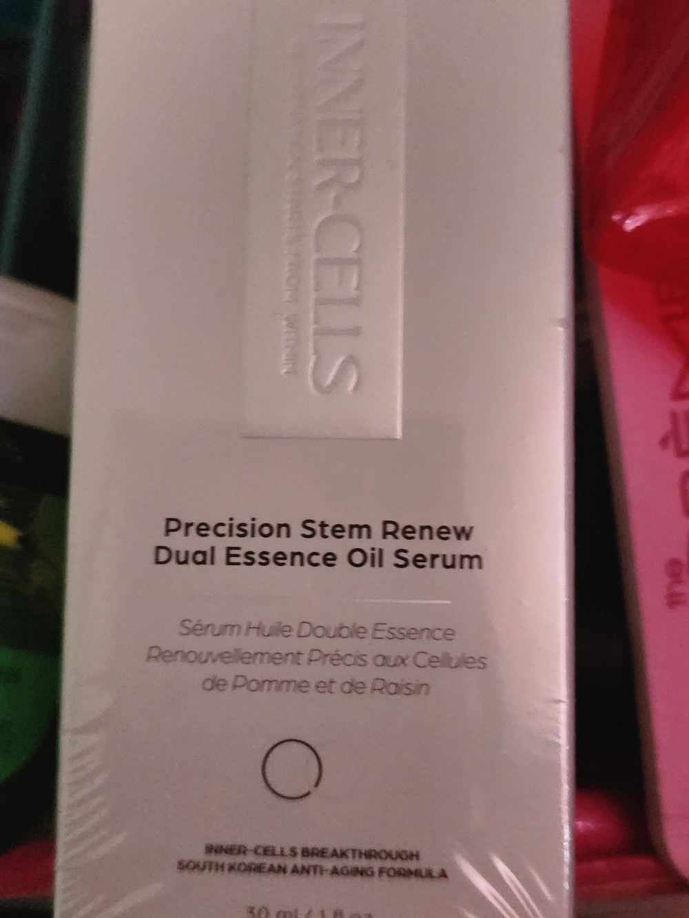 INNER-CELLS Precision Stem Renew Dual Essence Oil Serum – White